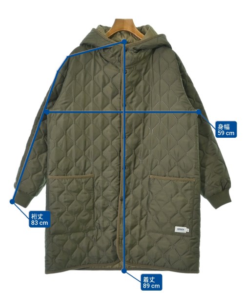 ARMEN（アーメン）その他 カーキ サイズ:2(M位) レディース/2200665747014