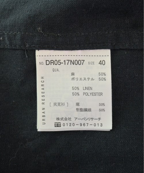 URBAN RESEARCH（アーバンリサーチ）カジュアルシャツ 紺 サイズ:40(M位) メンズ/2200516476063