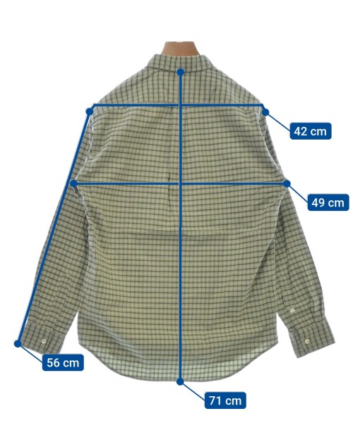 URBAN RESEARCH（アーバンリサーチ）カジュアルシャツ 緑 サイズ:S メンズ/2200504706042