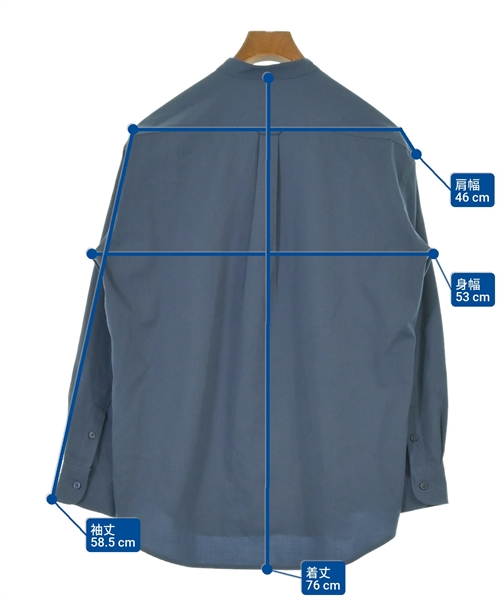 URBAN RESEARCH（アーバンリサーチ）カジュアルシャツ 青 サイズ:M メンズ/2200637972024