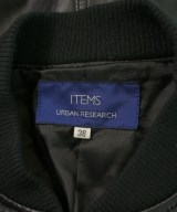ITEMS URBAN RESEARCH（アイテムズアーバンリサーチ）ライダース 黒 サイズ:38(S位) メンズ/2200617625025