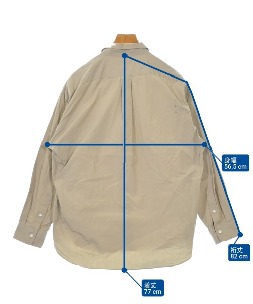 URBAN RESEARCH（アーバンリサーチ）カジュアルシャツ ベージュ サイズ:M メンズ/2200619072094