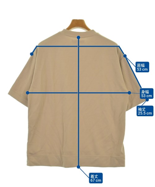 URBAN RESEARCH（アーバンリサーチ）Tシャツ・カットソー ベージュ サイズ:L メンズ/2200614003192
