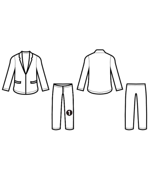 URBAN RESEARCH（アーバンリサーチ）ビジネス 黒 サイズ:48/48(L位) メンズ/2200661625132