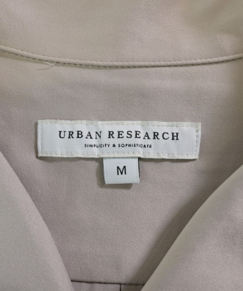URBAN RESEARCH（アーバンリサーチ）カジュアルシャツ ベージュ サイズ:M メンズ/2200650047068