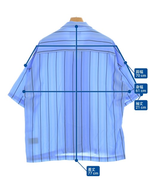 URBAN RESEARCH（アーバンリサーチ）カジュアルシャツ 青 サイズ:F メンズ/2200652423044