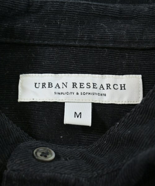 URBAN RESEARCH（アーバンリサーチ）カジュアルシャツ 黒 サイズ:M メンズ/2200666191090