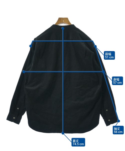 URBAN RESEARCH（アーバンリサーチ）カジュアルシャツ 黒 サイズ:M メンズ/2200666191090