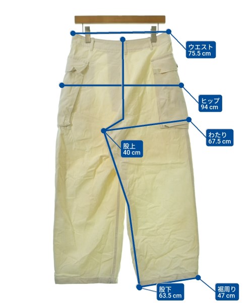 URBAN RESEARCH（アーバンリサーチ）カーゴパンツ 白 サイズ:L メンズ/2200666655011