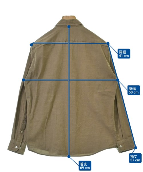 URBAN RESEARCH（アーバンリサーチ）カジュアルシャツ ベージュ サイズ:M メンズ/2200662776093