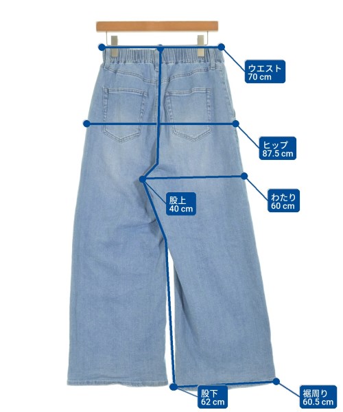 URBAN RESEARCH（アーバンリサーチ）デニムパンツ 青 サイズ:38(M位) メンズ/2200718846053