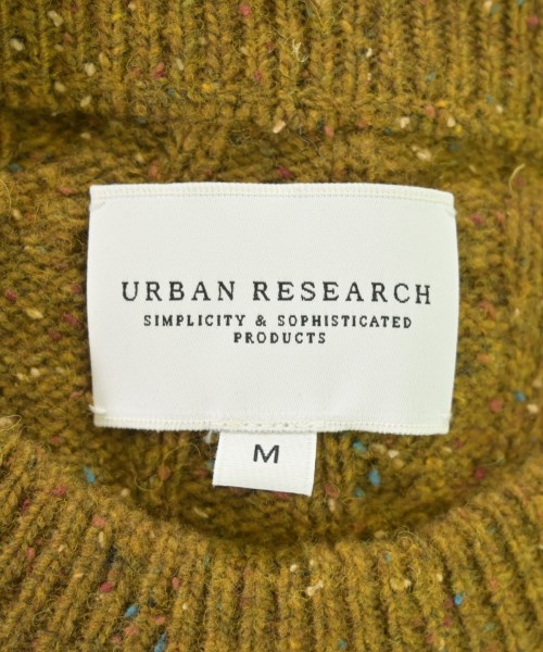 URBAN RESEARCH（アーバンリサーチ）ニット・セーター 黄 サイズ:M メンズ/2200725069025