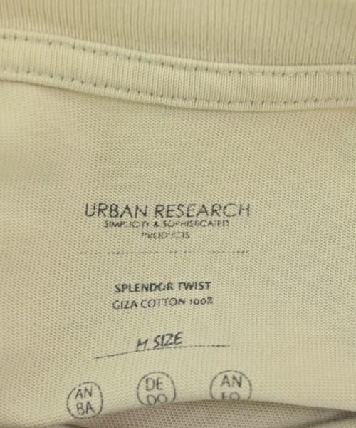 URBAN RESEARCH（アーバンリサーチ）Tシャツ・カットソー ベージュ サイズ:M メンズ/2200685426029