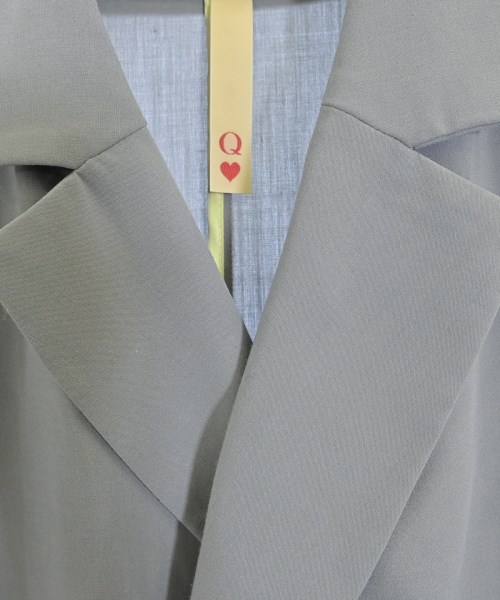 Q（キュー）ジャケット グレー サイズ:2(M位) レディース/2200629165038