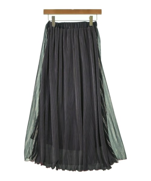 Q（キュー）ロング・マキシ丈スカート 黒 サイズ:2(M位) レディース/2200611910042