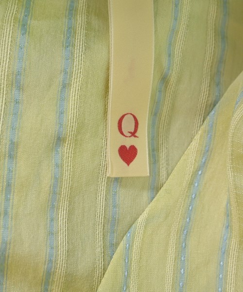 Q（キュー）ブラウス 緑 サイズ:2(M位) レディース/2200677714073