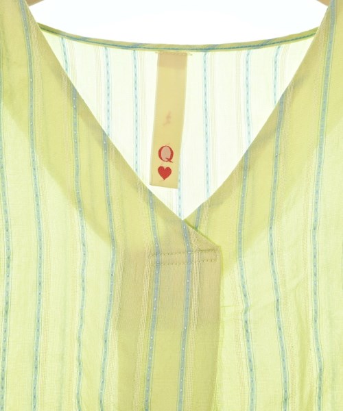 Q（キュー）ブラウス 緑 サイズ:2(M位) レディース/2200677714073