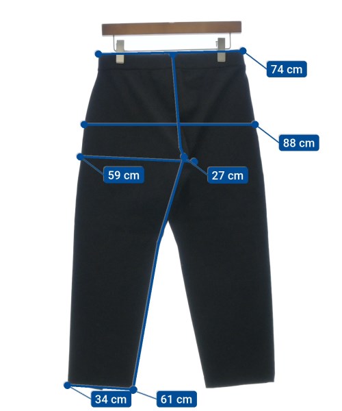 YAECA（ヤエカ）スウェットパンツ 黒 サイズ:XS メンズ/2200506198043