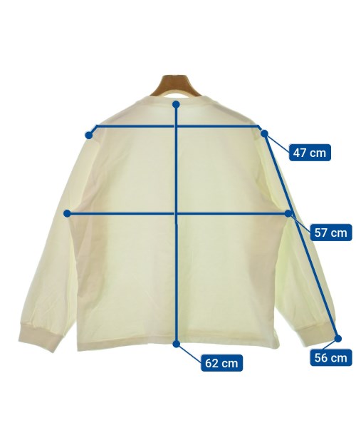 YAECA（ヤエカ）Tシャツ・カットソー 白 サイズ:S メンズ/2200506198159