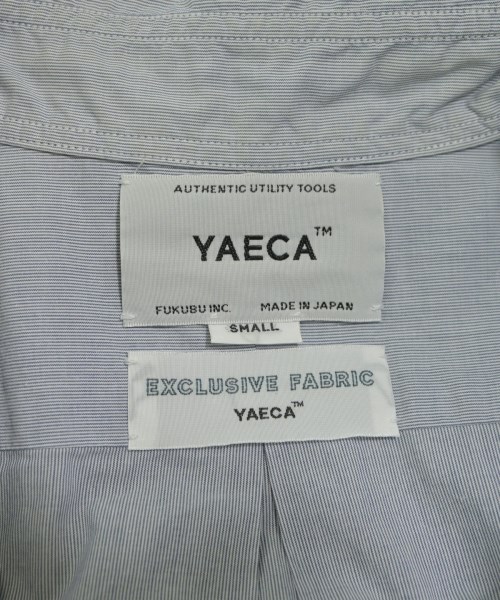 YAECA（ヤエカ）カジュアルシャツ 紺 サイズ:S メンズ/2200636355033