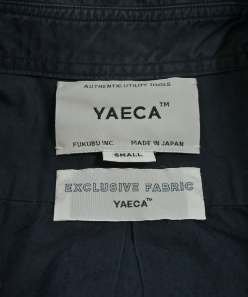 YAECA（ヤエカ）カジュアルシャツ 紺 サイズ:S メンズ/2200636355040