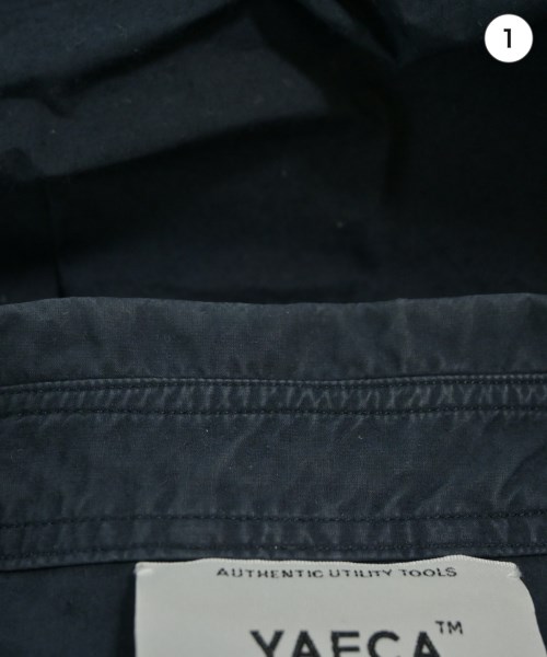 YAECA（ヤエカ）カジュアルシャツ 紺 サイズ:S メンズ/2200636355040