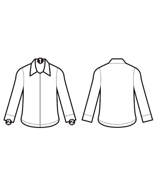 YAECA（ヤエカ）カジュアルシャツ 白 サイズ:L メンズ/2200636755154