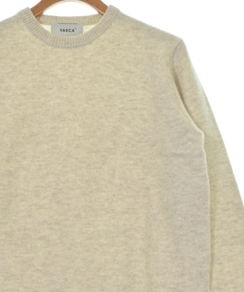 YAECA（ヤエカ）ニット・セーター ベージュ サイズ:M メンズ/2200636809024