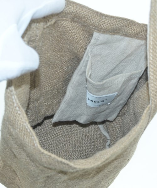 YAECA（ヤエカ）ショルダーバッグ ベージュ サイズ:- メンズ/2200638644012