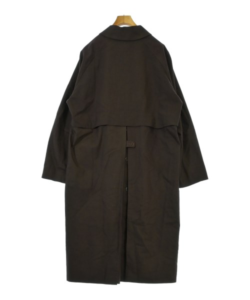 YAECA（ヤエカ）ステンカラーコート 茶 サイズ:L メンズ/2200626684037