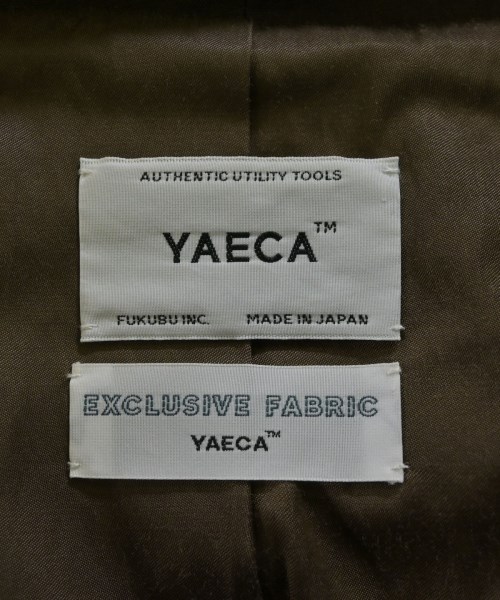 YAECA（ヤエカ）ステンカラーコート 茶 サイズ:L メンズ/2200626684037