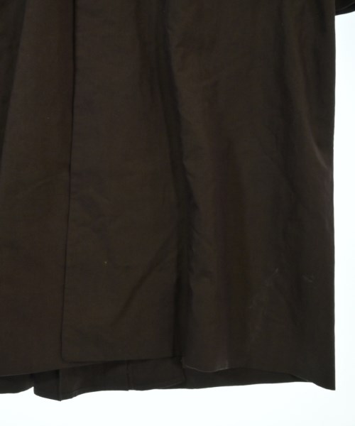 YAECA（ヤエカ）ステンカラーコート 茶 サイズ:L メンズ/2200626684037