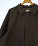 YAECA（ヤエカ）ステンカラーコート 茶 サイズ:L メンズ/2200626684037