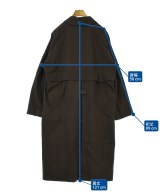 YAECA（ヤエカ）ステンカラーコート 茶 サイズ:L メンズ/2200626684037