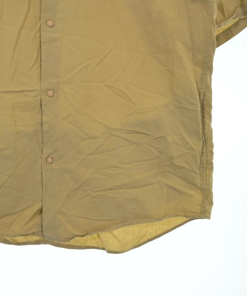 YAECA（ヤエカ）カジュアルシャツ ベージュ サイズ:L メンズ/2200626684068