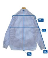 YAECA（ヤエカ）カジュアルシャツ 青 サイズ:XL メンズ/2200626684082