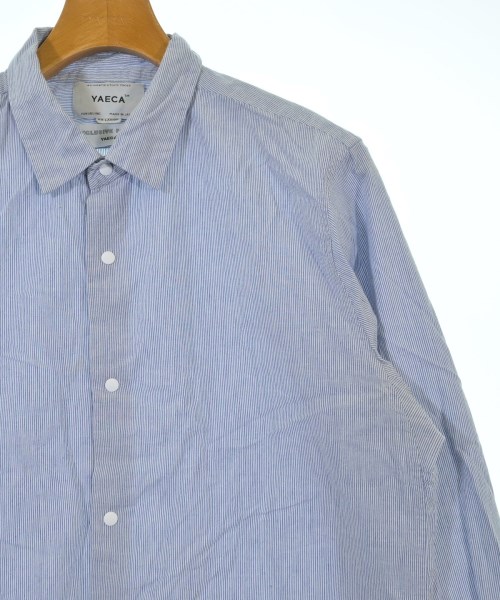 YAECA（ヤエカ）カジュアルシャツ 青 サイズ:XL メンズ/2200626684112