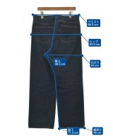 YAECA（ヤエカ）デニムパンツ 紺 サイズ:34(XL位) メンズ/2200641812019