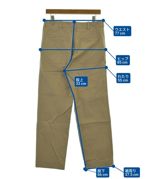 YAECA（ヤエカ）チノパン ベージュ サイズ:30(M位) メンズ/2200622282190