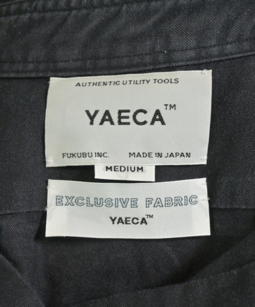 YAECA（ヤエカ）カジュアルシャツ 黒 サイズ:M メンズ/2200568661042
