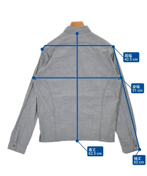 YAECA（ヤエカ）カジュアルシャツ グレー サイズ:-(M位) メンズ/2200535509551