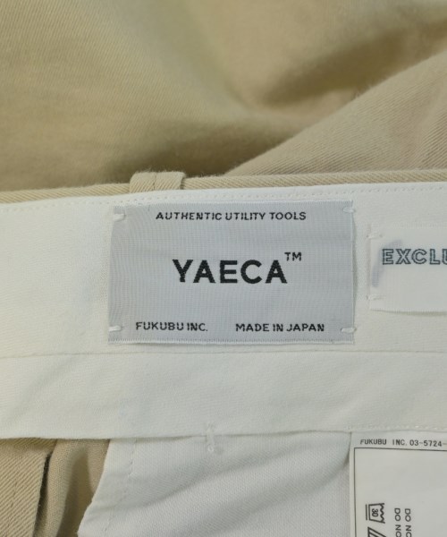 YAECA（ヤエカ）チノパン ベージュ サイズ:32(L位) メンズ/2200543489043