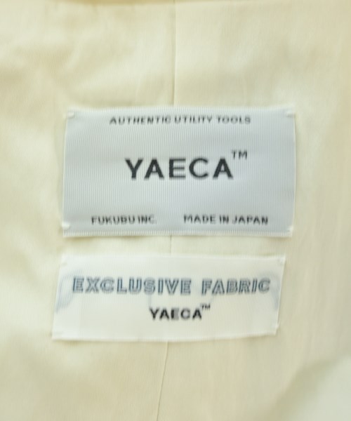 YAECA（ヤエカ）ステンカラーコート 白 サイズ:S メンズ/2200620397025