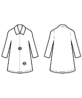 YAECA（ヤエカ）ステンカラーコート 白 サイズ:S メンズ/2200620397025