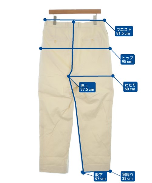 YAECA（ヤエカ）その他 白 サイズ:32(L位) メンズ/2200616372104