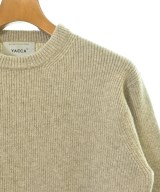 YAECA（ヤエカ）ニット・セーター ベージュ サイズ:S メンズ/2200623425015