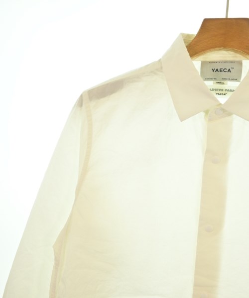 YAECA（ヤエカ）カジュアルシャツ 白 サイズ:S メンズ/2200624984047