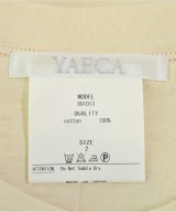 YAECA（ヤエカ）Tシャツ・カットソー ベージュ サイズ:2(M位) メンズ/2200612077744
