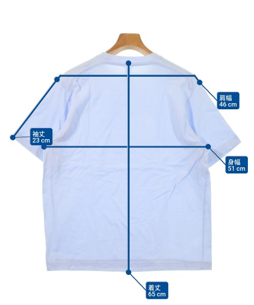 YAECA（ヤエカ）Tシャツ・カットソー 青 サイズ:S メンズ/2200623602072