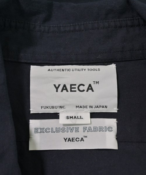 YAECA（ヤエカ）カジュアルシャツ 紺 サイズ:S メンズ/2200613363129